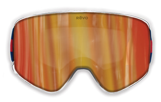 No. 7 REVO / CB SPORTS Goggles - Solar Orange w/Classic Strap